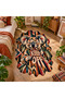 Sdtplus Keep Off Animal Figured Geometric Patterned Modern Woven Base Decorative Carpet Sdtplus11 - 2