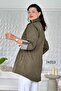 High Collar Waist Gathered Trench Coat 7K053 - 3