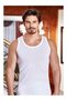 Men's White Combed Cotton Athlete 3-Piece 1004 - 4