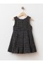 Girl's Special Vintage Style Glittery Jacket Dress and Bag Combination - 2