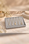 Premium Velvet Necklace Holder 14X22 cm – Necklace Display Tray, Jewelry Store Showcase Jewelry Organizer - 2