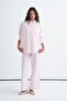 Basic Shirt Pants Set Pink - 2