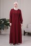 Muslin Fabric Hijab Dress 100% Cotton Mother's Dress Prayer Dress Robe Dress Umrah Dress Plus Size Hijab Dress