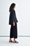 Women's Oversize Shirt with Pockets Black - 3