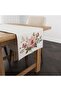 Digital Printed Runner - Floral Pattern / Embroidery Look / Spring Series - 140X40 cm - 3