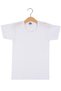 1502 Boy's Short Sleeve Undershirt 6 Pieces 1-2 Years White Undershirt - 2