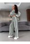 Velvet Suit with Ribbon Detail - 7