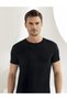 Short Sleeve Crew Neck Ribbed Undershirt - E025
