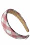 Plaid Patterned Curved Crown - 3