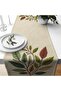 Digital Printed Runner - Floral Pattern / Embroidery Look / Spring Series - 140X40 cm
