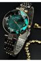 Steel Cord Women's Wrist Watch with Bracelet Gift - 4
