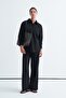 Basic Shirt Pants Set Black - 2