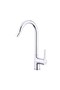 2325 Aren Kitchen Sink Faucet (with Movable Perlator) Brass Body, Chrome Plated