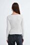 V-Neck Long Sleeve Blouse B1964 - 6