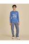 Senior Boys Blue Wide Leg Pull On Pants - 2