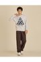 Senior Boys Grey Skate Crew Over SizeT-Shirt - 2