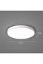 SOLIS LED Ceiling Light 37cm 33W Cold White Light - 5