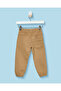 Infant Boys Tan Knit Denim Joggers - 4