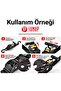Sn-37789 3 Meter Automatic Ratchet Tie-Down Strap Spanzet Durable Steel Body with Anti-Slip Handle 230kg - 4