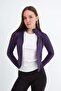Zippered Soft Fabric Cardigan H0089 - 4