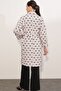 Bdart Double-Breasted Collared Belted Trench Coat - 6