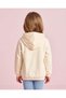 Girls Ivory Heart Embellished Hooded Sweatshirt - 4