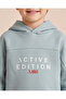 Boys Light Blue Graphic Hooded Jogger Set - 3