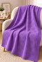 Floral Patterned Knitwear Baby Blanket - 5