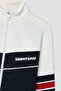 Boy Navy Blue Tracksuit Top - 2