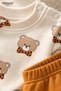 Baby Set Teddy Bear Patterned 2-Piece Top and Bottom Set Seasonal Baby Boy/Girl Set 3 6 9 12 Months - 7