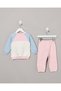 Infant Girls Minnie Mouse Cut And Sew Active Jogging Suit - 6