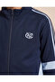 Boys Navy Scuba Zip Through Sweatshirt - 3