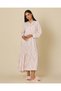 Women Ivory Printed Nightgown - 4