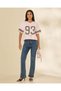 Women Pink 93 Graphic Boxy T-Shirt - 2
