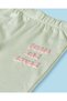 Infant Girls White and Sage Active Jogging Suit - 5