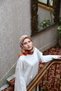 Allure Legendary Pattern Tencel Scarf - Orange