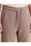 Boys Brown Plain Loose Fit Track Pants - 3
