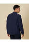 Men Navy Pocket Oxford Shirt - 3