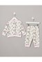 Infant Girls White Hello Kitty Printed Jogging Set