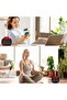 2 Pieces Air Humidifier, Aroma Diffuser, Fireplace Look Flame Steam Machine - 5