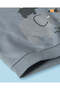 Infant Boys Grey Printed Crew Neck Sweatshirt - 4