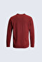 Anti-Pilling Wool Half Turtleneck Regular Fit Tile Sweater - 4