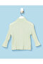 Infant Girls Green Cable Knit Pullover - 4