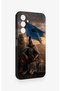 Samsung A54 Compatible Kıpçak Military Patterned Silicone Case - 3