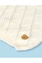 Infant Boys Cream Textured Half Zip Sweater - 3
