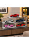 Diecast Acrylic Display Box 5-Pack, Transparent Plexiglass Showcase 32.5X16X12 cm Inner Dimensions - 4