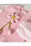 Infant Girls Pink 3D Flower Pullover - 2
