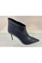 Genuine Leather Zippered Boots Women's Shoes - 2