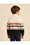 Boys Beige Crew Neck Printed Pullover - 4