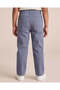 Boys Blue Grey 5-Pocket Knitted Jeans - 4